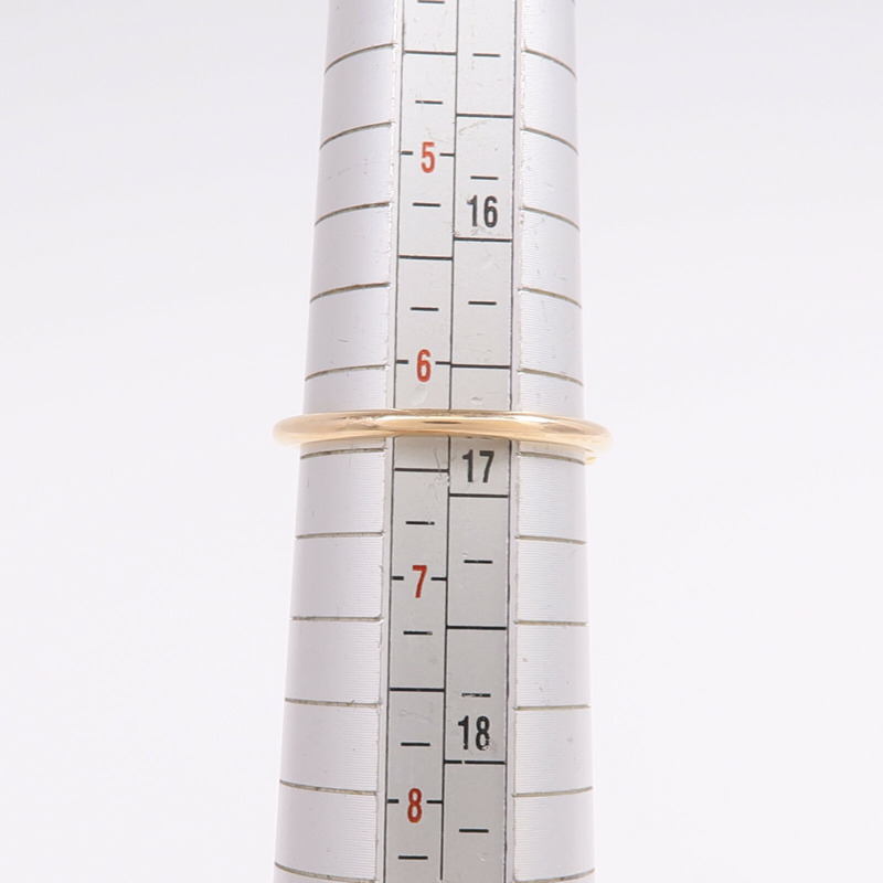 TIFFANY＆CO 18K玫瑰金T Wire Diamond Ring戒指US#6.25-5