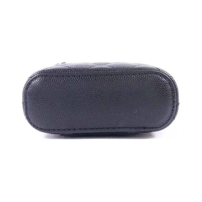 CHANEL 牛皮皮革Chain Shoulder金扣鏈帶肩背袋-3