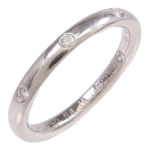 Van Cleef & Arpels PT950鉑金DiamTendrement Etoiles Ring鑽石戒指VCA#54/US#6.75