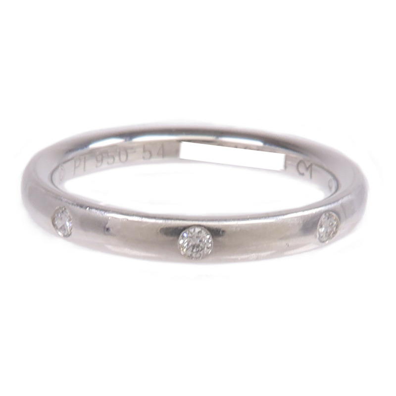 Van Cleef & Arpels PT950鉑金DiamTendrement Etoiles Ring鑽石戒指VCA#54/US#6.75-1