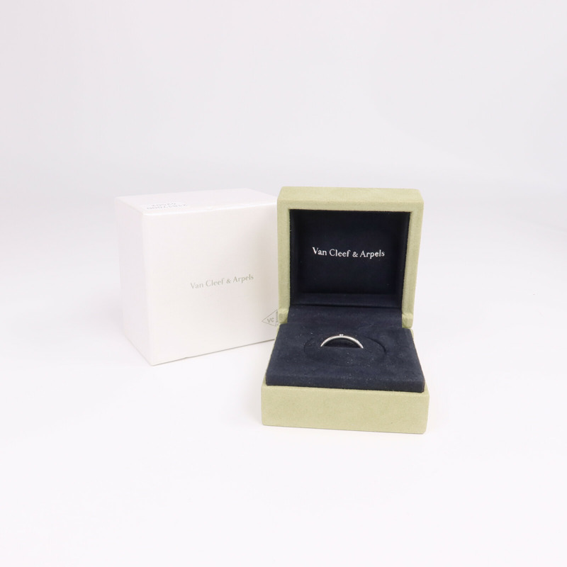 Van Cleef & Arpels PT950鉑金DiamTendrement Etoiles Ring鑽石戒指VCA#54/US#6.75-8