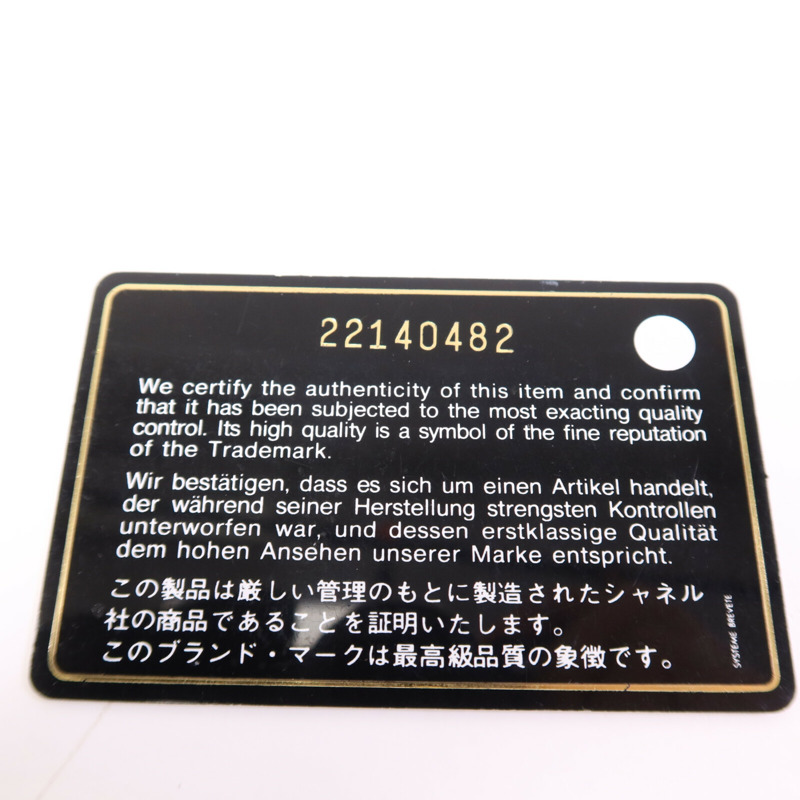 CHANEL 牛皮皮革WOC Wallet On Chain金扣鏈帶肩背袋-15