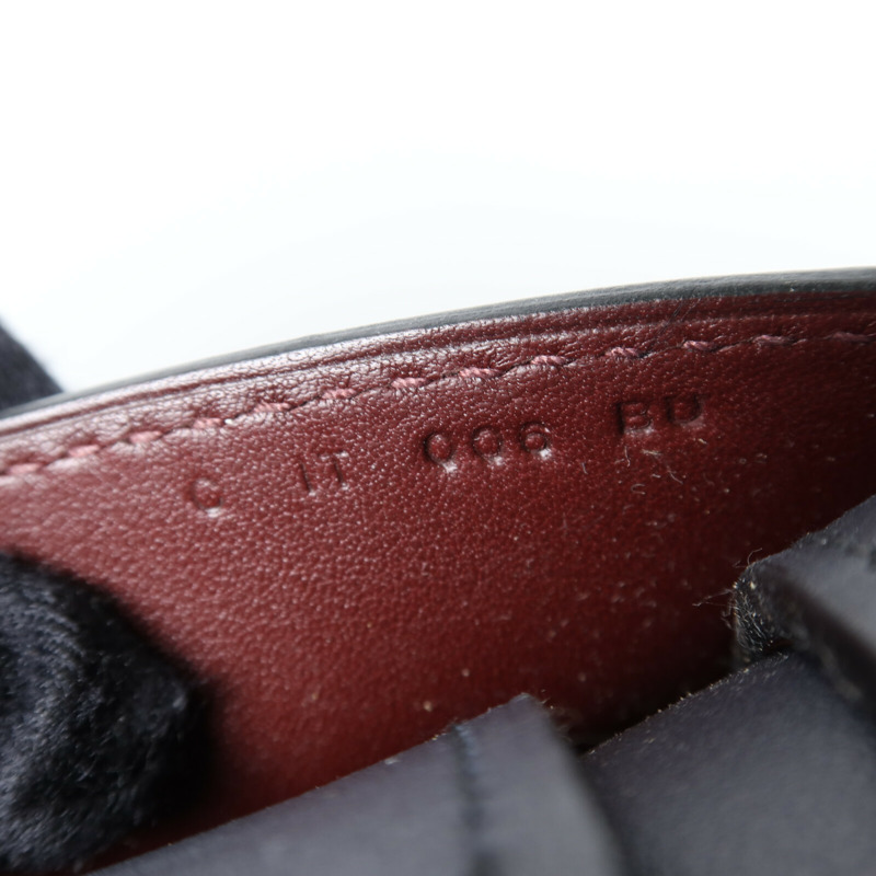 HERMES Evercolor皮革Cityback銀扣背包Blue/Red-6