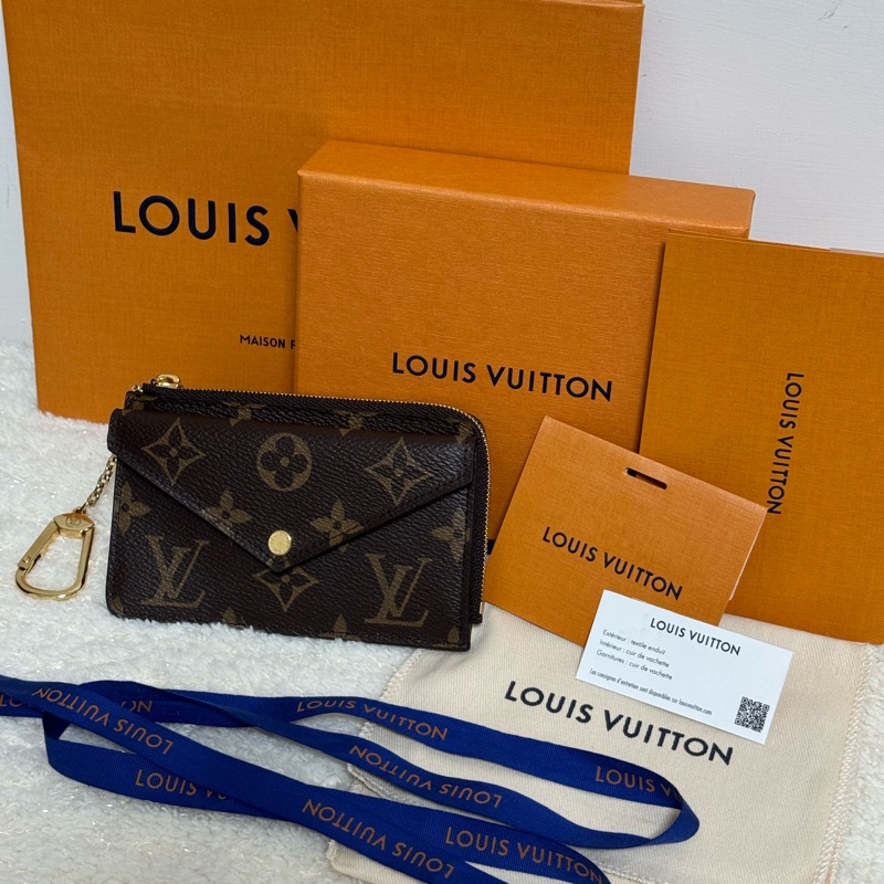 全新/全配 Louis Vuitton -LV 經典老花  M69431 Recto Verso 名片夾  零錢 鑰匙包-1