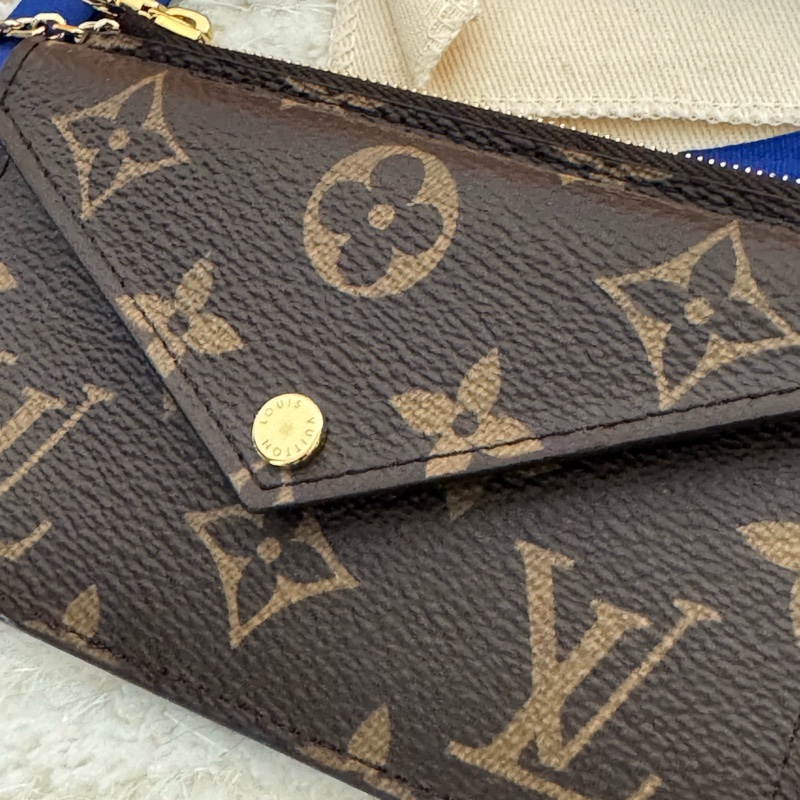 全新/全配 Louis Vuitton -LV 經典老花  M69431 Recto Verso 名片夾  零錢 鑰匙包-13