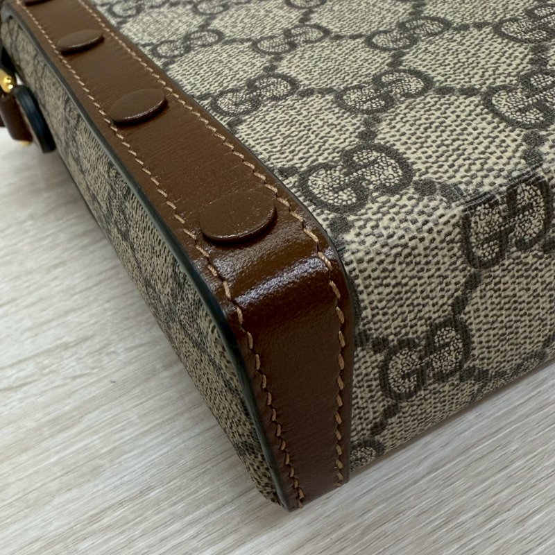 GUCCI老花1955復古手機包-10