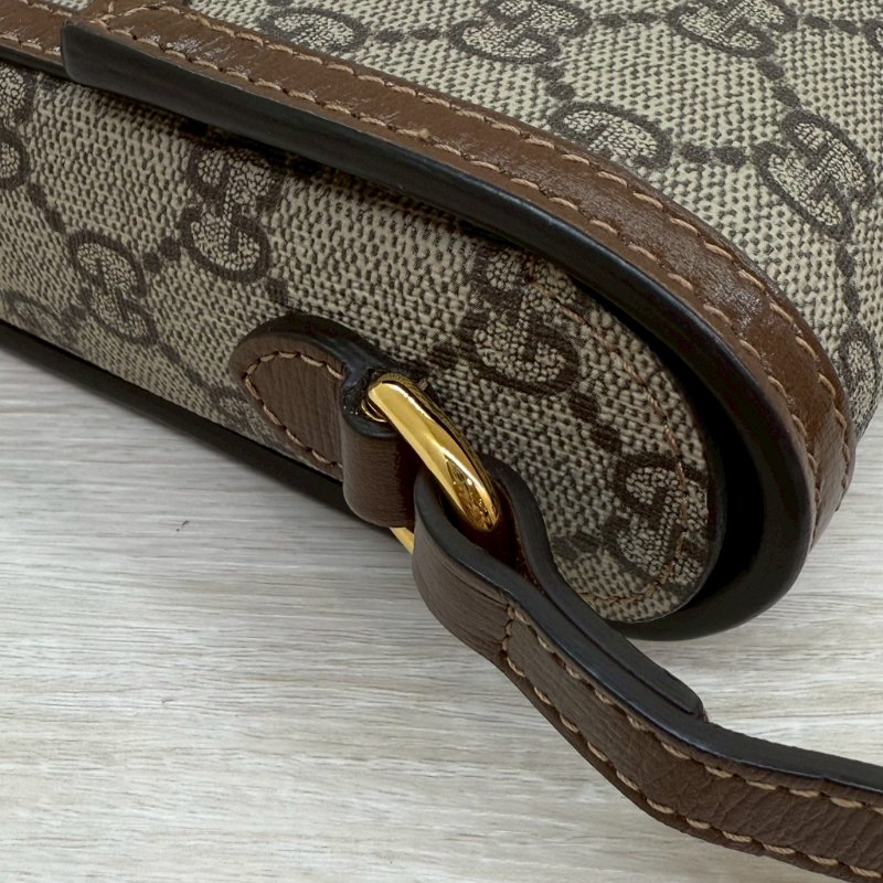 GUCCI老花1955復古手機包-16