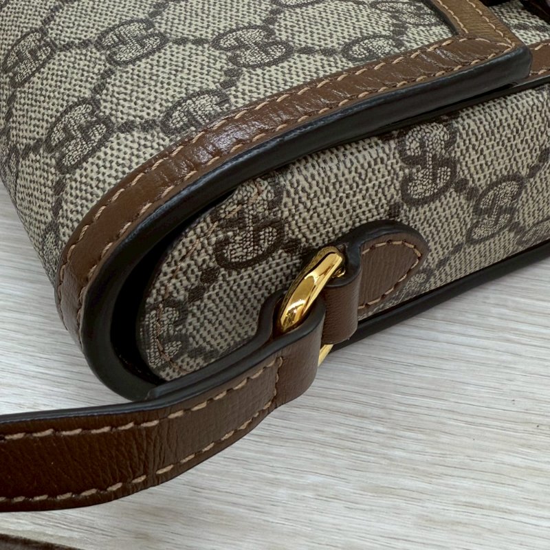 GUCCI老花1955復古手機包-17