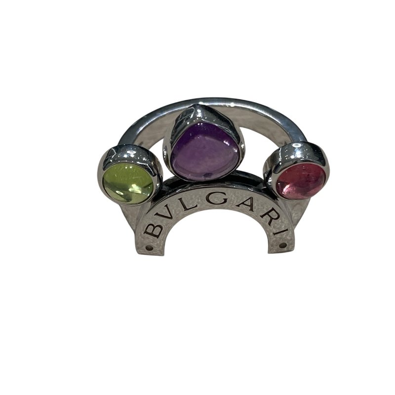 BVLGARI 寶格麗 ALLEGRA戒指 尺寸#54 戒指 18K金 白金-6