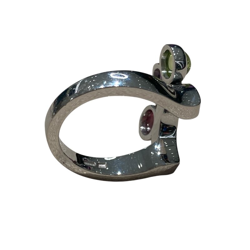 BVLGARI 寶格麗 ALLEGRA戒指 尺寸#54 戒指 18K金 白金-7