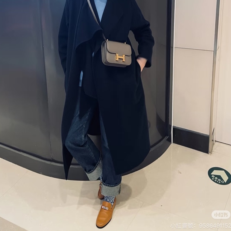 愛馬仕 Hermès mini Constance 19 康康 錫器灰金釦 EP皮-2