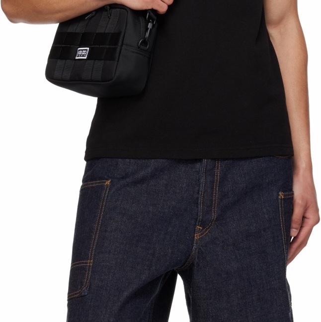 Kenzo 男士 拉鍊單肩包均碼碼22cm*7cm*14.5cm-3
