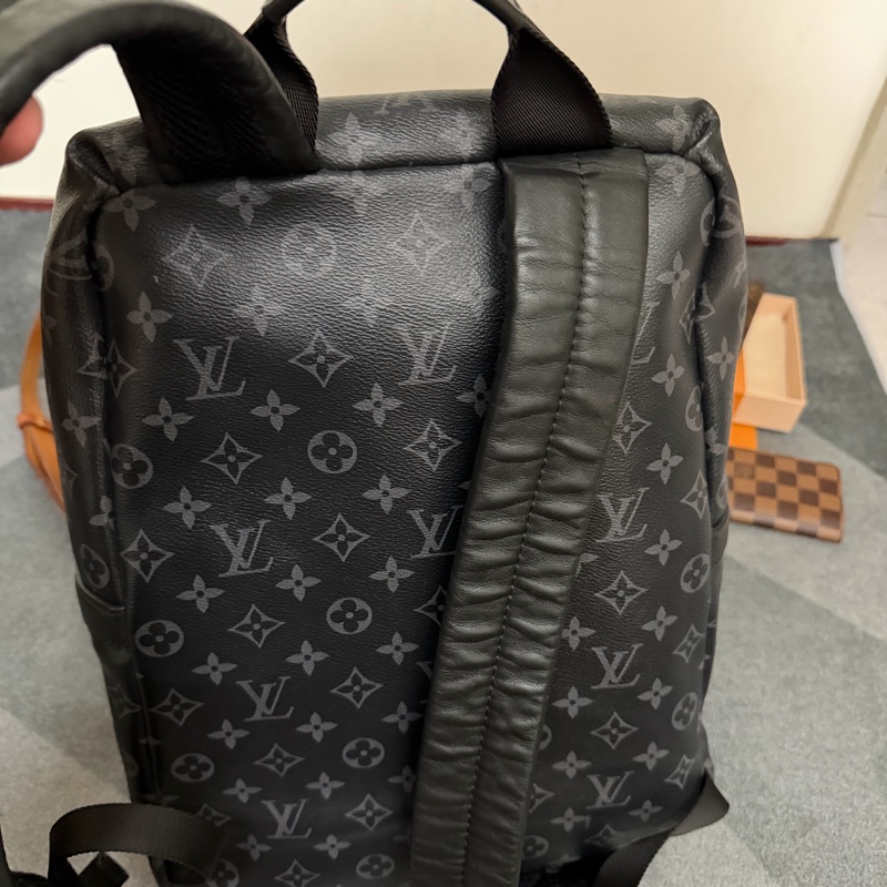 Lv黑花後背包(M43186)-1