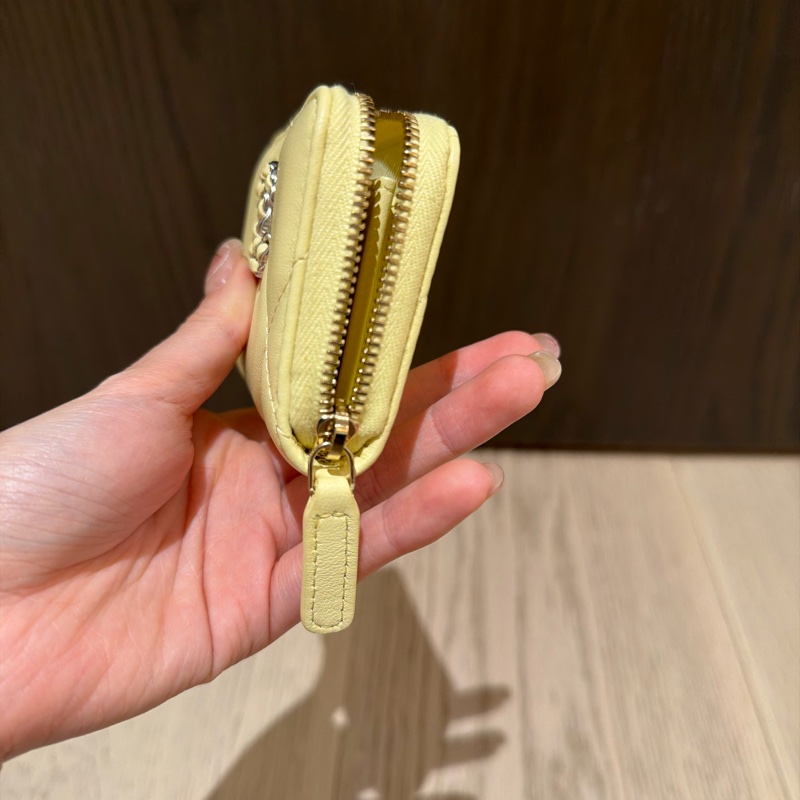 Chanel 小雞黃19 卡包-2