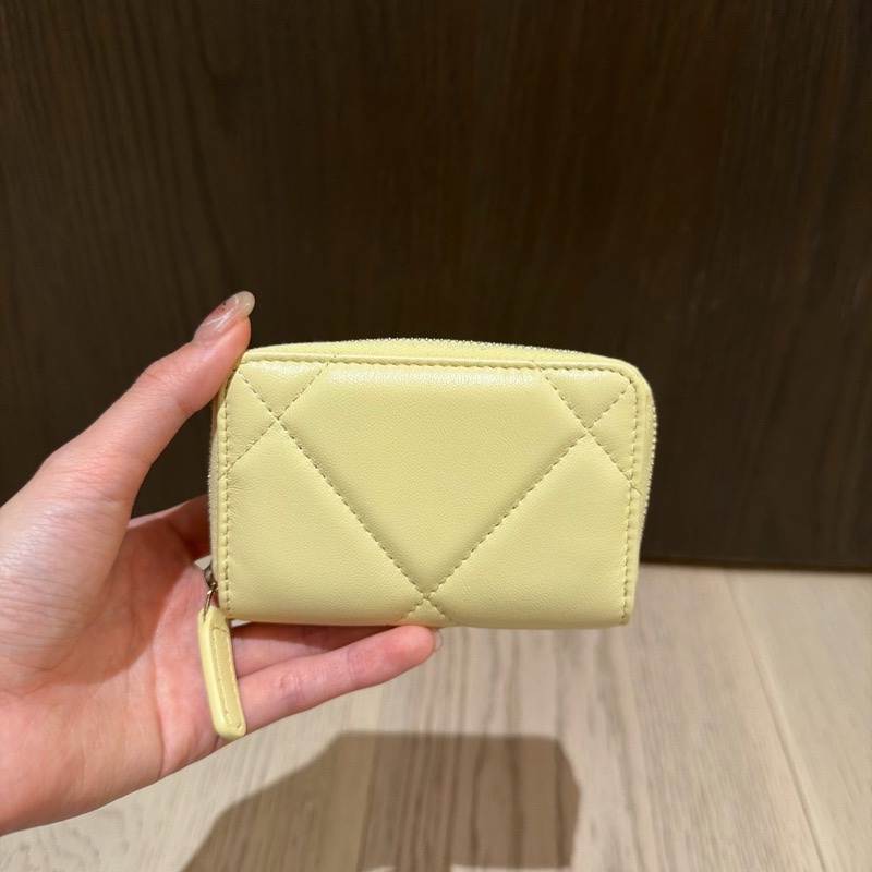Chanel 小雞黃19 卡包-7
