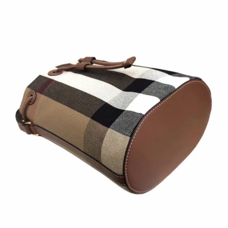 Burberry 女士 小號抽繩水桶包均碼碼小號、22cm*13cm*26cm-3