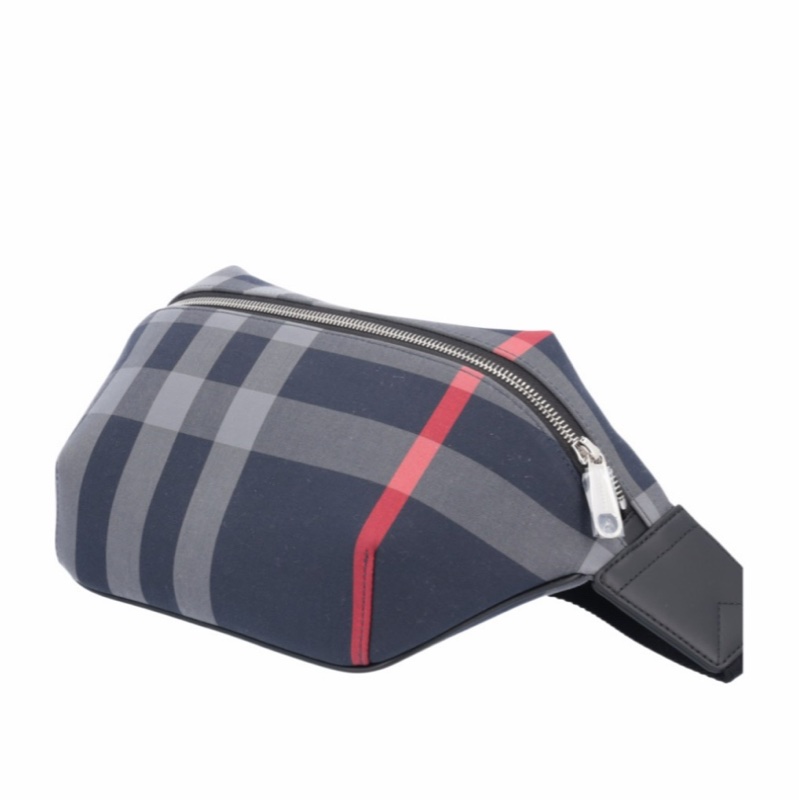 Burberry 男女同款 Sonny格紋腰包均碼碼28cm*9cm*16cm-1
