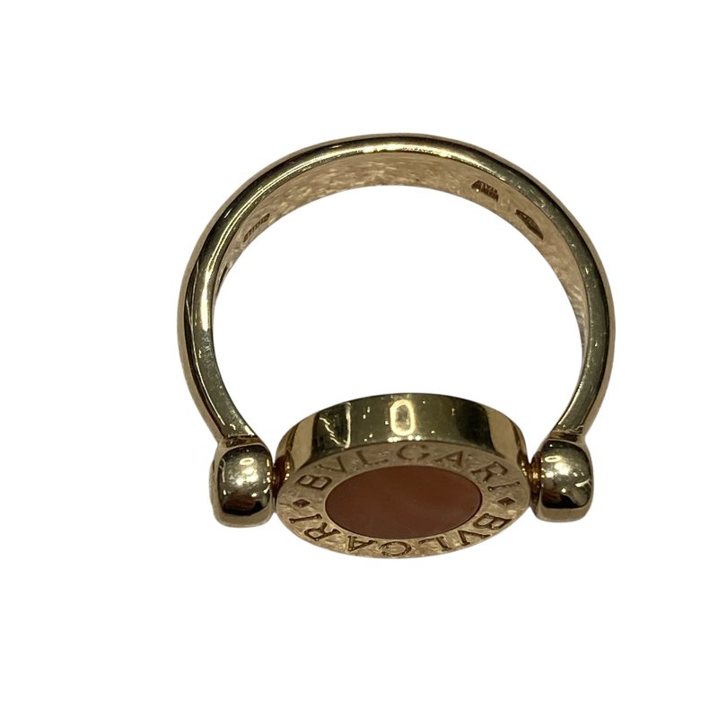 BVLGARI 寶格麗 BVLGARI BVLGARI FLIP翻轉戒指 尺寸#49 戒指 18K金-3