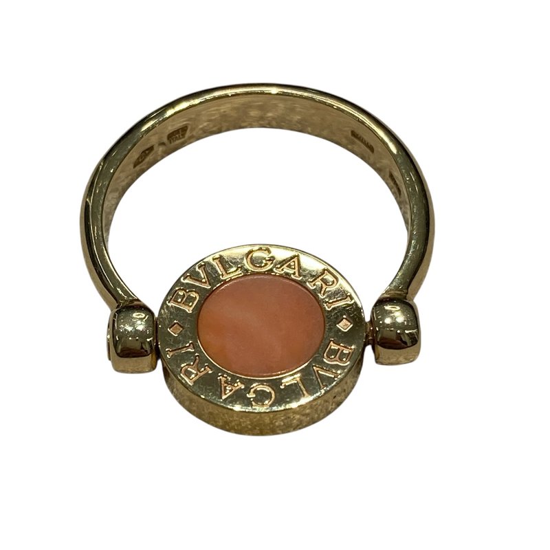 BVLGARI 寶格麗 BVLGARI BVLGARI FLIP翻轉戒指 尺寸#49 戒指 18K金-4