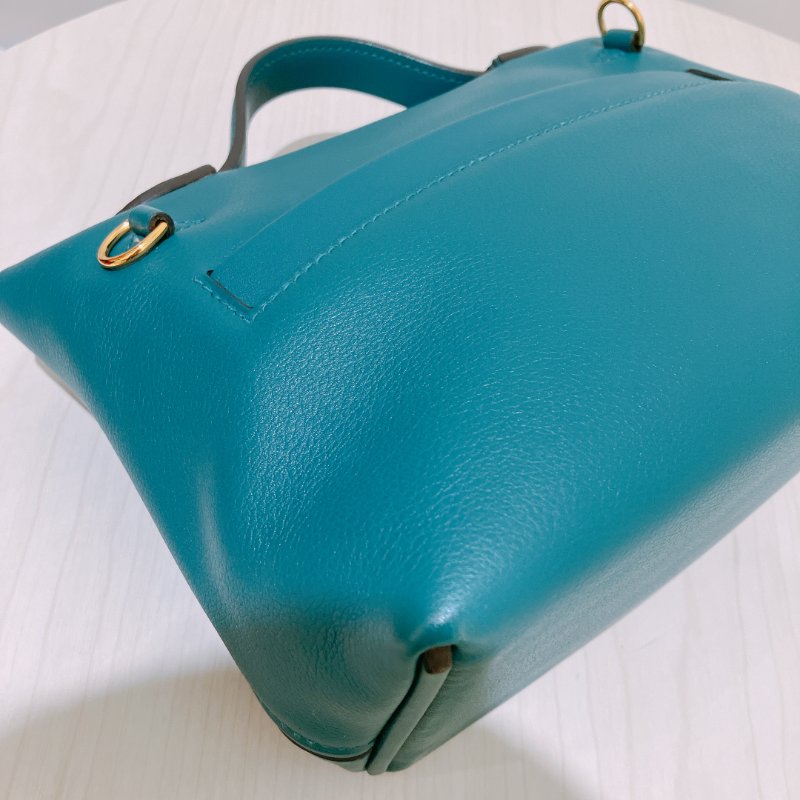 TK1923 愛馬仕2424  迷你包 2424 Mini Swift W0 Vert Bosphore-24