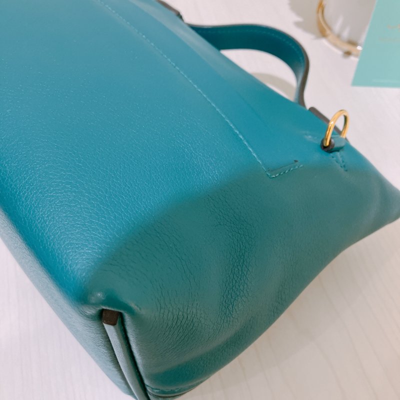 TK1923 愛馬仕2424  迷你包 2424 Mini Swift W0 Vert Bosphore-25