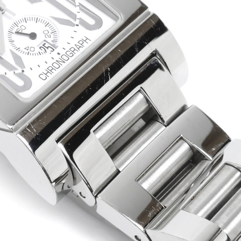 寶格麗 Rettangolo 計時腕錶，電池驅動，男士，RTC49S-3