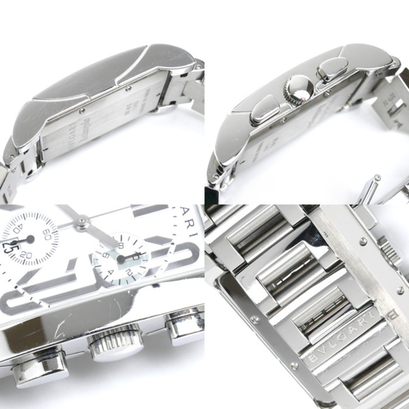 寶格麗 Rettangolo 計時腕錶，電池驅動，男士，RTC49S-8