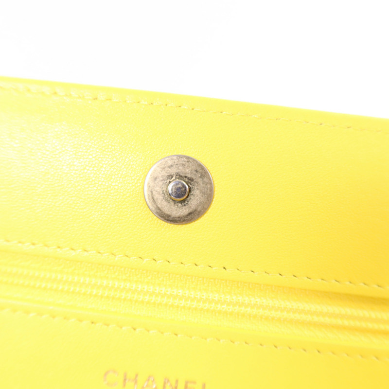 CHANEL 羊皮皮革C19 Wallet On Chain手挽肩背兩用袋-11