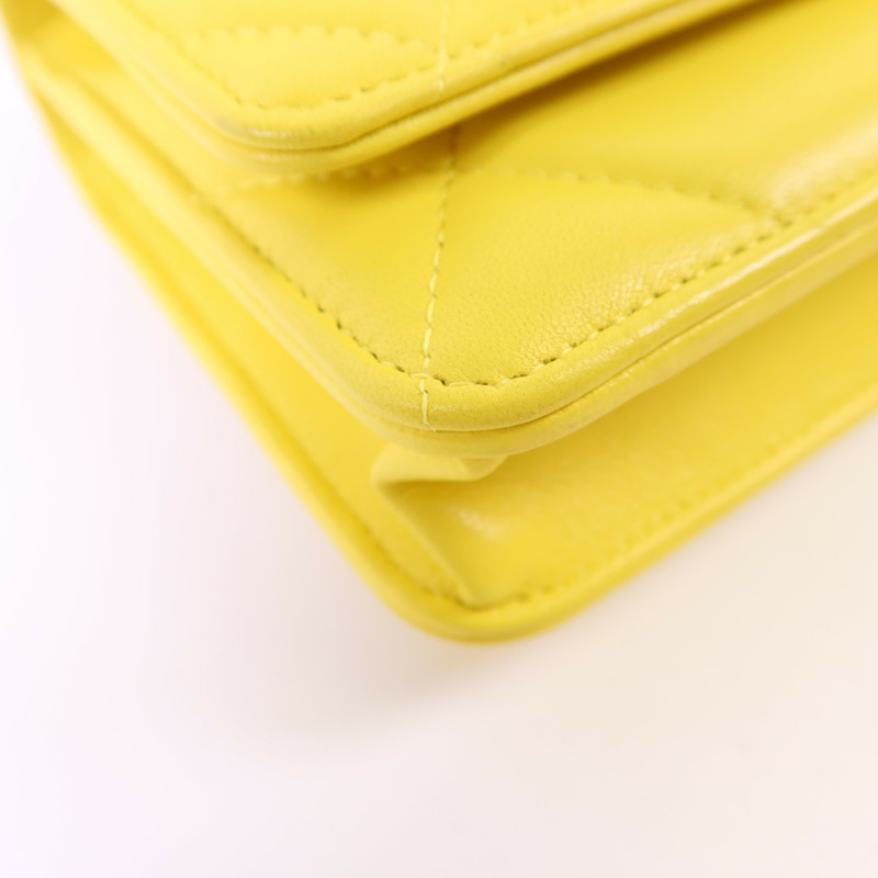 CHANEL 羊皮皮革C19 Wallet On Chain手挽肩背兩用袋-13