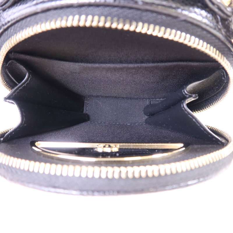 CHANEL 牛皮皮革2 Way Shoulder Bag金扣手挽肩背兩用袋-5