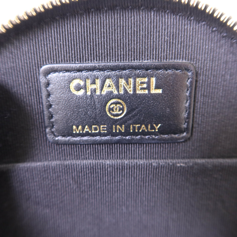 CHANEL 牛皮皮革2 Way Shoulder Bag金扣手挽肩背兩用袋-6
