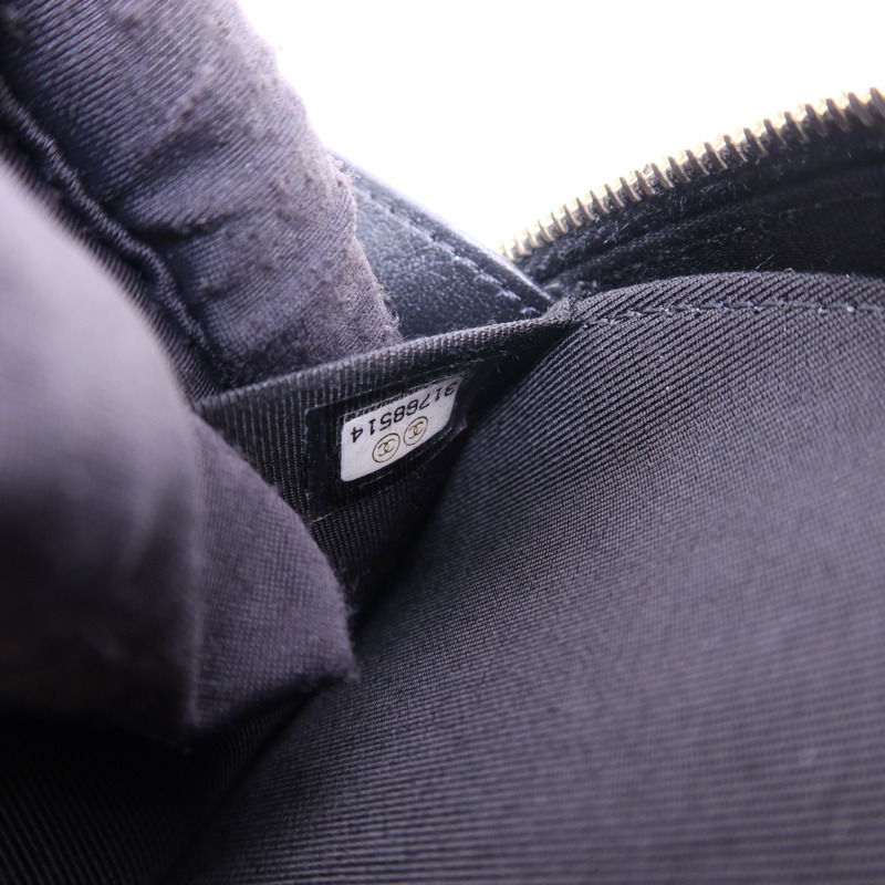 CHANEL 牛皮皮革2 Way Shoulder Bag金扣手挽肩背兩用袋-7