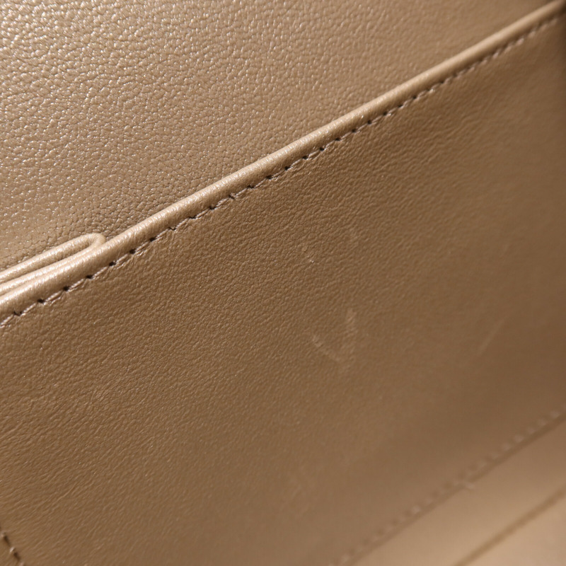 CHANEL 牛皮皮革Classic 25金扣鏈帶肩背袋-14