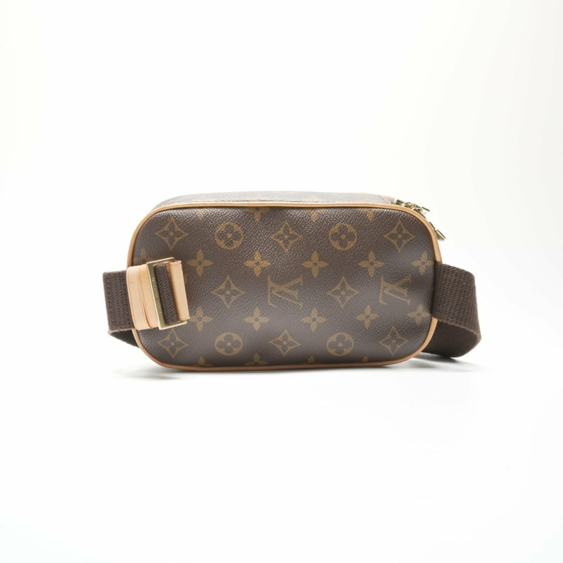 路易威登 Monogram Pochette Ganju 單肩包，棕色，2000 年-2