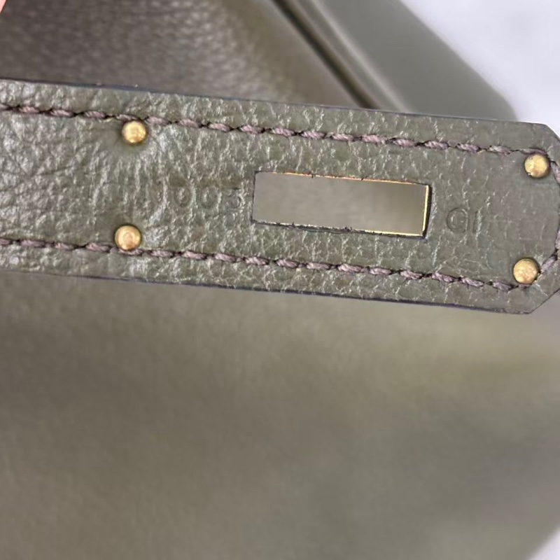 好價🫧愛馬仕Birkin35橄欖綠togo皮 T刻 原始好成色 漏漏價 全網-8