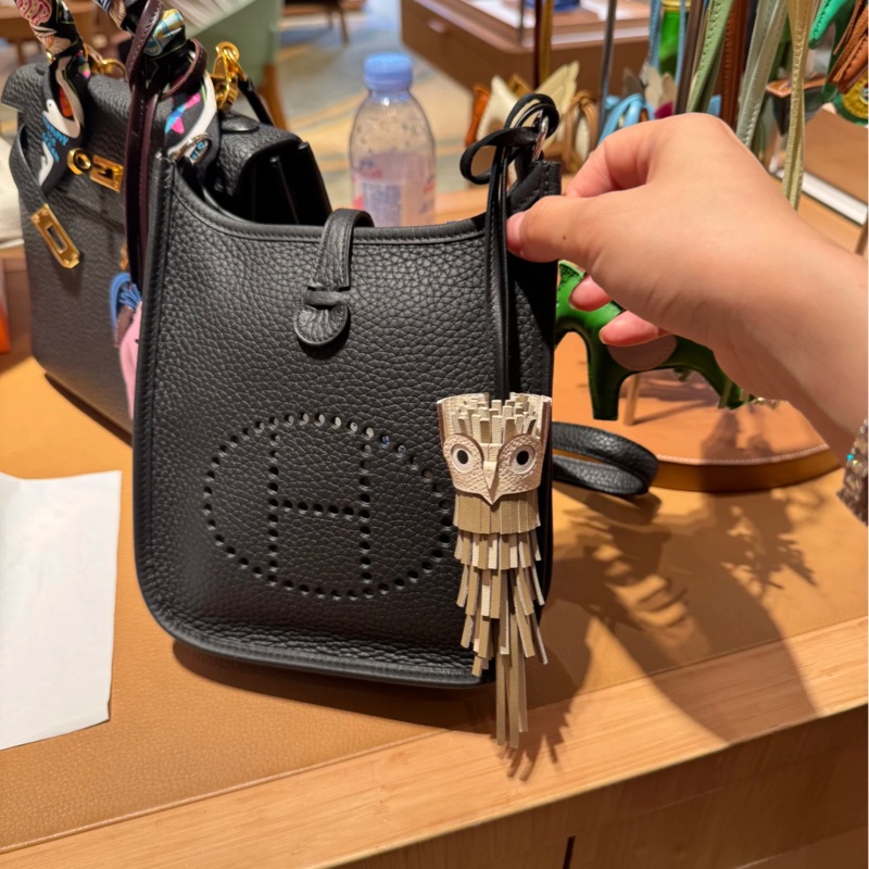 💖Hermes 貓頭鷹 吊飾 掛飾💖 全新-7