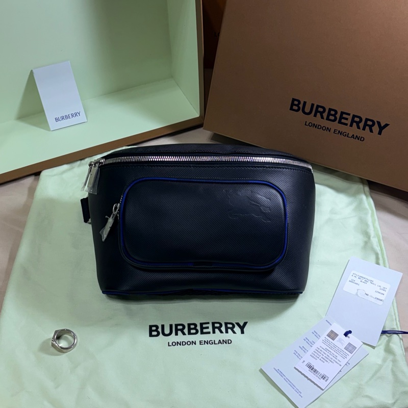 🎁全新盒裝 2025新款 Burberry 巴寶莉 戰馬皮革腰包/胸包-5