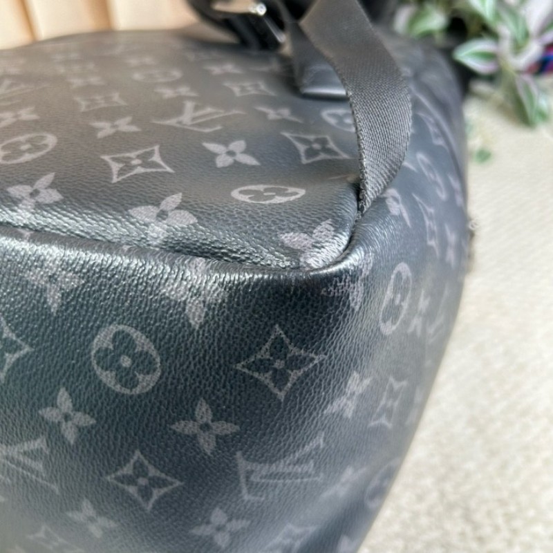 ZZZ LV路易威登 Discovery阿波羅黑花雙肩包 男女同款 萬年不過時 通勤休閒皆可 容量大 超實用-10