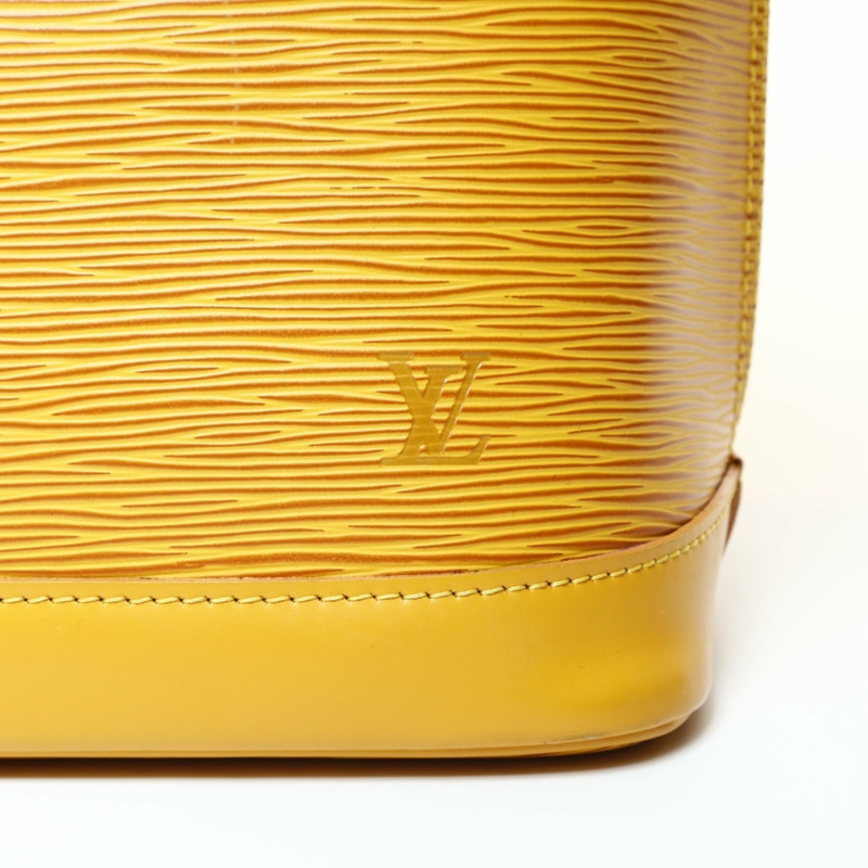 路易威登 Alma PM Epi 皮革手提包 M52149,1996 年,黃色-7