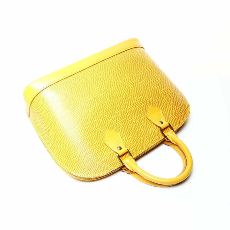 路易威登 Alma PM Epi 皮革手提包 M52149,1996 年,黃色-8