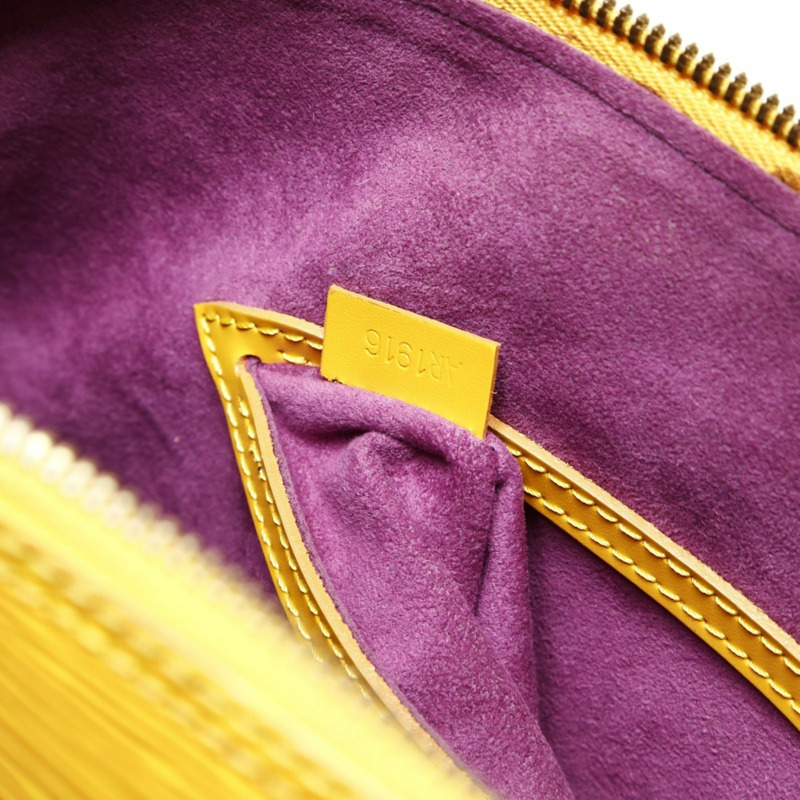 路易威登 Alma PM Epi 皮革手提包 M52149,1996 年,黃色-9