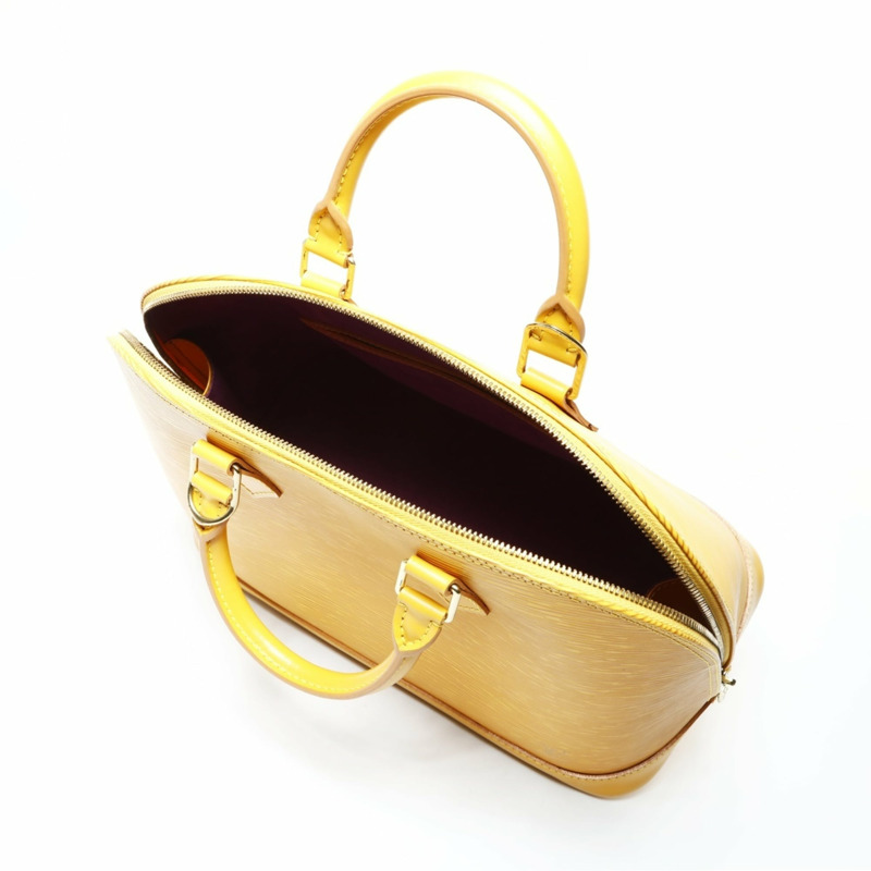 路易威登 Alma PM Epi 皮革手提包 M52149,1996 年,黃色-10