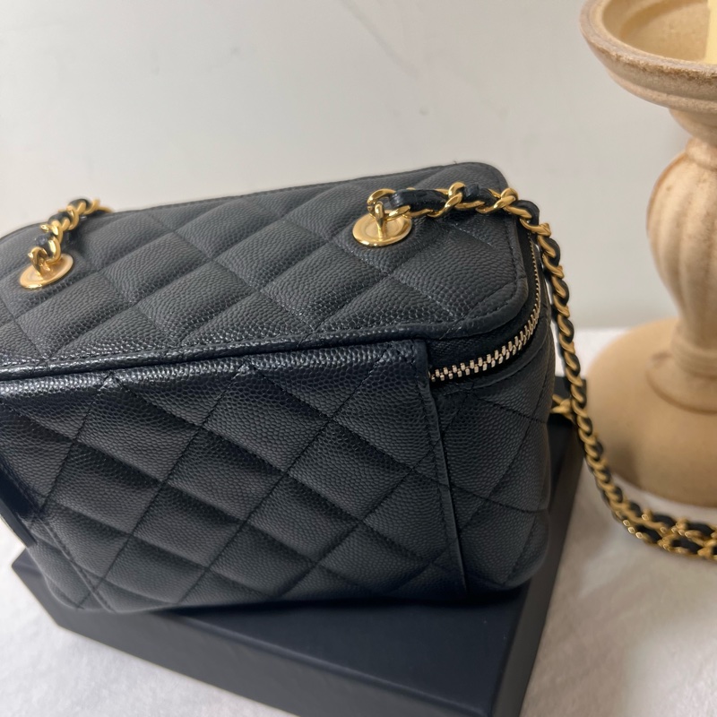 ෆ Chanel撲克牌盒子包 化妝包-7