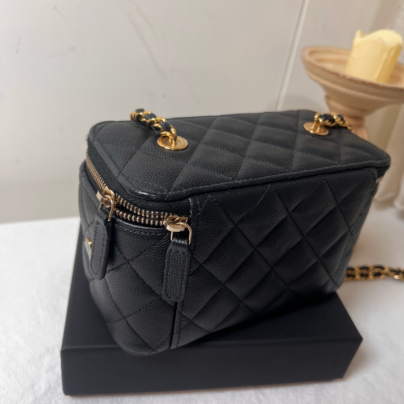 ෆ Chanel撲克牌盒子包 化妝包-8