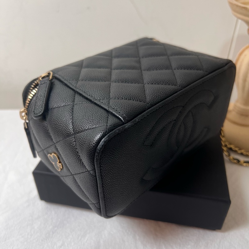 ෆ Chanel撲克牌盒子包 化妝包-9