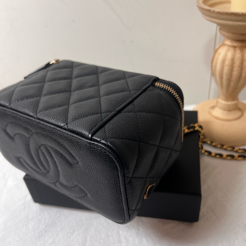 ෆ Chanel撲克牌盒子包 化妝包-10