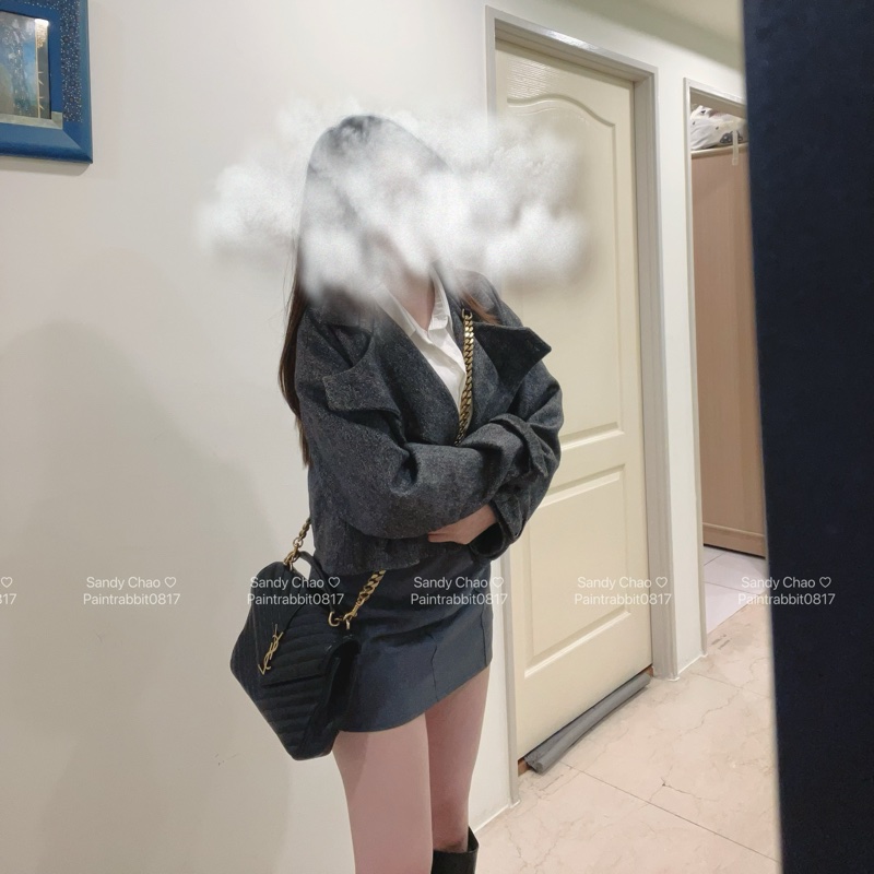 ෆ YSL COLLEGE郵差包 學院包-4