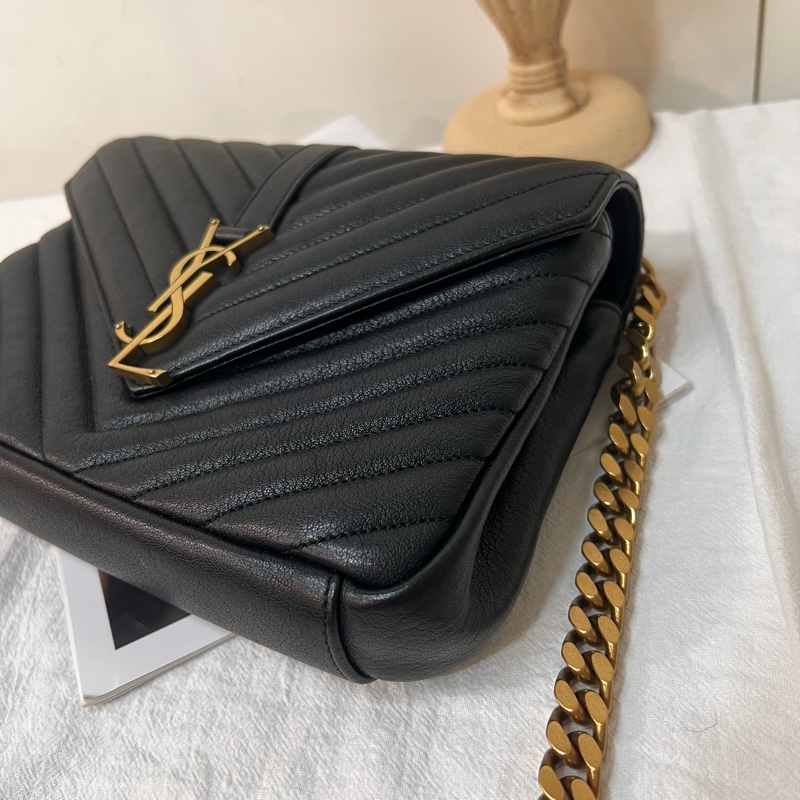 ෆ YSL COLLEGE郵差包 學院包-8