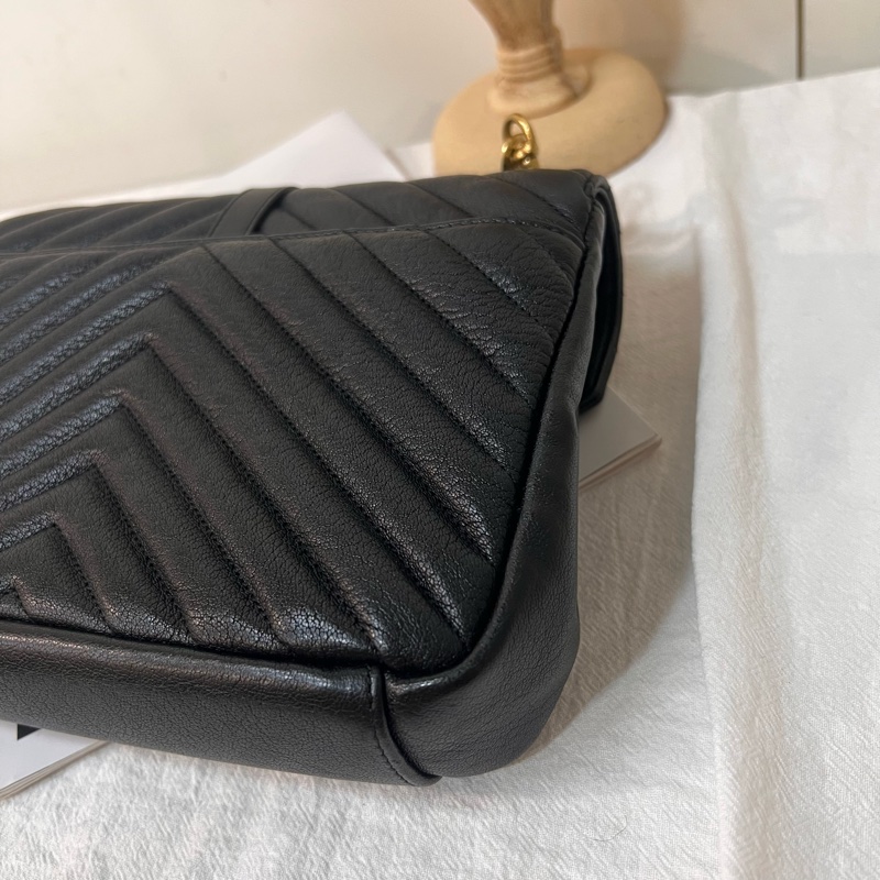 ෆ YSL COLLEGE郵差包 學院包-11