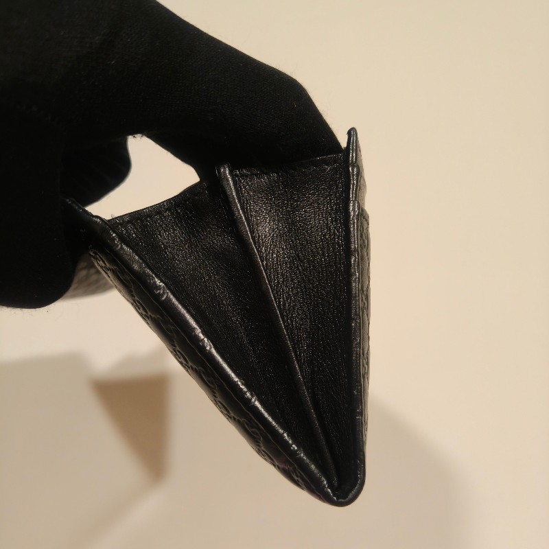 【🐴馬上下單最優惠】🧧限時降價至2/11(原$9800)【9成新】㊣✨GUCCI✨古馳 黑色 牛皮 壓紋 老花 釘釦 長夾 錢包 皮夾/雙G/二手包/保證正品🌳二手樹屋🌳-27